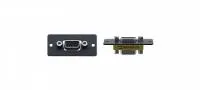 [wx-2f (b)] переходник kramer hd-15 (vga) розетка-розетка черный