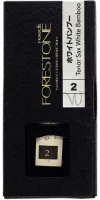 Tenor saxophone reed Forestone White Bamboo FWST020 - Трость для саксофона тенор White Bamboo с легким откликом из композитного материала с содержанием карбона и бамбуковой целлюлозы. Сила сверх-легкая, 2.0
