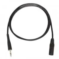BESPECO PYMS900 BK Кабель готовый акустический, серии "PYTHON", JACKstereo 6.3мм- XLR3MXN