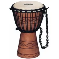 MEINL NINO-ADJ2-XXS джембе африканский детский (4 1/2'x 8'), материал - Mahogany Wood, мембрана натуральная, веревки - HTP-нейло
