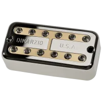 DiMarzio DP297FNCR SUPER DISTOR'TRON - звукосниматель для электрогитары, хамбакер, керамика, 410 мВ, 14,62 кОм, никель/кремовый
