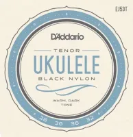 Струны для укулеле тенор D'Addario Pro-Arte Carbon EJ99TLG Low G (4 шт)