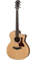 TAYLOR 214ce 200 Series, гитара электроакустическая, Grand Auditorium, топ - массив ели, корпус - коа
