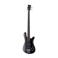 Warwick rockbass streamer std 4 fl nbts  безладовая бас-гитара с чехлом, цвет черный матовый
