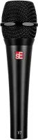 SE ELECTRONICS V7 BLACK - Динамический микрофон, суперкардиоидная направленность.Диапазон воспроизводимых частот: 40 Гц - 19 кГц.Импеданс: 300 Ом.Чувствительность: 2.0 мВ/Па (-55 дБ).Разъемы: 3-контактный позолоченный разъем XLR. Комплектация: Микрофонный