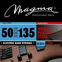 Magma Strings BE185N - Струны для 5-струнной бас-гитары Low B 50-135, Серия: Nickel Plated Steel, Калибр: 50-70-80-100-135, Обмотка: круглая, никелиро