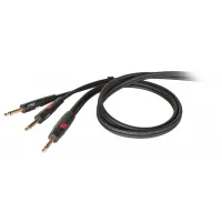 Die HARD DHG540LU5 - инсертный кабель, стерео - 2х6,3 джек моно<->6,3 джек стерео, длина 5 м