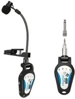 Беспроводной микрофон для саксофона kimafun km-u306a - беспроводной 2.4 ггц ненаправленный конденсаторный микрофон для саксофона или трубы