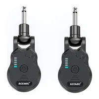 Беспроводная система для гитары acemic g1 - беспроводная система 2.4 ггц для всех гитар и инструментов с выходом джек 1/4 дюйма (6.35 мм)