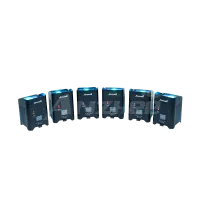 Anzhee Battery Par Set 6x100 - Светодиодный прожектор с аккумуляторной батареей