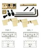 Gotoh fgr-1-gg  топлок 41 мм с выборкой под анкер, сквозное крепление, gold