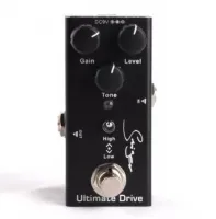 JDF-02 педаль гитарного эффекта Ultimate Drive, переключение True Bypass, компактный корпус, Smiger