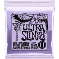 Ernie ball 2227  струны для электрогитары nickel wound slinky ultra 10-48