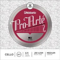 Комплект струн для виолончели D'Addario Pro-Arté J59 4/4M