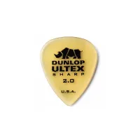 DUNLOP 433P2.00 Ultex Sharp набор медиаторов 2.0 мм 6 шт