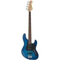 Fgn boundary mighty jazz bmj-r tbs  бас-гитара с чехлом, форма корпуса jazzbass, корпус - липа