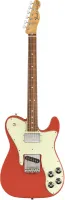 FENDER VINTERA '70S Telecaster Custom PF FIESTA RED электрогитара, цвет красный, в комплекте чехол