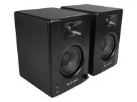 Акустическая система [BX4PAIRXEU] M-audio [BX4 (пара)] (активный+пассивный), 2-х полосные, 25 Вт, 69-22000 Гц, д4,5"+1" входы: 2x1/4" линейный вход, 2xRCA линейный вход