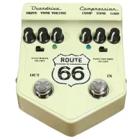 VISUAL SOUND V2RT66 V2 Route 66 эффект гитарный сдвоенный овердрайв/компрессор