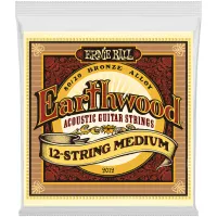 СТРУНЫ ERNIE BALL 2012- струны для 12-струнной гитары серии Earthwood Medium