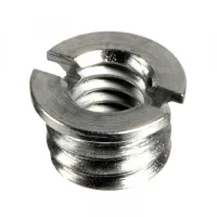 KONIGandMEYER 21700.000.01 - Резьбовой адаптер, никель 1/2" на 3/8" с ограничителем