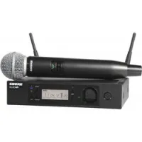 Shure GLXD24RE/ SM58 Z2 2.4 GHz  Рэковая цифровая радиосистема GLXD Advanced с ручным передатчиком SM