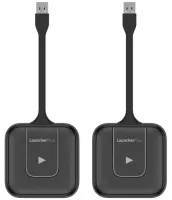 Vivitek LauncherPlus - Комплект из 2-х кнопок LauncherPlus для беспроводных презентаций, разъем USB-A, Wifi 2,4 / 5 ГГц