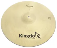 KINGDO 20" MING RIDE Тарелка райд 20", B20, средней толщины, традиционная отделка, теплый и насыщенный тембр
