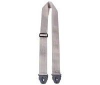 Perri's NWSPL-7161 - Ремень для гитары, со стреплоками, Серия NYLON, Материал: нейлон, Рисунок: отсутствует, Цвет: серебро, Ширина ремня: 5 см, Длина: