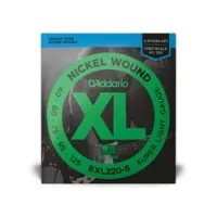 D`addario exl-220-5  струны для 5-струнной бас-гитары nickel wound 40-125, super light