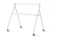 MB-FloorStand-650T White (мобильная, напольная стойка белая, с полкой, для MeetingBoard 65)