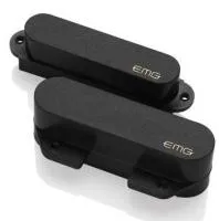 T Set Black Комплект из 2 активных звукоснимателей типа "сингл" EMG-RT и EMG-FT для Telecaster. Магнит: Алнико. Дают полноту звучания и широкую пропускную способность.