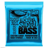 ERNIE BALL 2835 Nickel Wound Slinky Extra 40-95 - Струны для бас-гитары