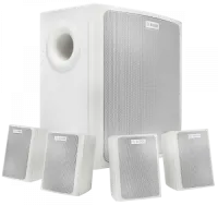 BOSCH PA LB6-100S-L Настенная музыкальная акустическая система (1 сабвуфер + 4 сателлита), белый корпус