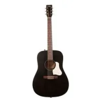Art and lutherie americana faded black  акустическая гитара dreadnought, цвет черный