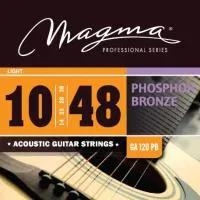 Magma GA120PB струны для акустической гитары .010, .014, .022, .028, .038, .048, фосфор/бронзовая навивка