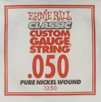 Ernie Ball 1250 струна для электро и акустических гитар. Никель, калибр .050
