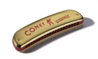 HOHNER Comet 2504/40 C (M250401) - губн. гармоника октавн., С, 20/20 отв., 40 яз., корпус пластик M10501