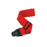 PLANET WAVES 74T001 - гитарный ремень с внутренним наплечником, 74 мм., однотонный, красный. Идеально подходит для бас гитаристов