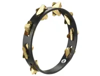 MEINL STA1B-BK Тамбурин деревянный профессиональный 10", 1ряд бубенцов, цвет черный