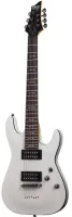 SCHECTER OMEN-7 VWHT - 7-струнная электрогитара, 24 лада, корпус: липа, гриф: клён, на болтах, накладка палисандр, звукосниматели HH Schecter Diamond Plus, регулировки: громкость, тон, 3х позиционный переключатель, Цвет: Vintage White (VWHT)