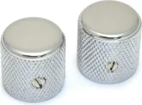 FENDER TELE/P.BASS KNOBS CHROME (2) ручки переключателей (2 шт.), хром