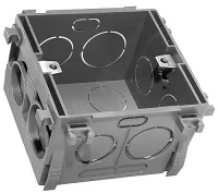 AMC iBox Монтажный бокс для установки встраиваемых регуляторов громкости серии VC, размер бокса 86x86x50мм.