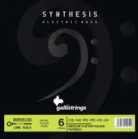 (035-130) GALLI STRINGS BSN35130 - струны для 6-ти струнной бас-гитары, серия synthesis, medium custom