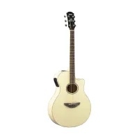 YAMAHA APX600 VWH - акустическая гитара со звукоснимателем, цвет винтажный белый