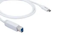 Kramer [c-usb31/cb-10] кабель usb-c 3.1 вилка- usb-b 3.0 вилка, 3,0 м