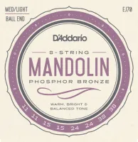 Комплект струн для мандолины D'Addario EJ70