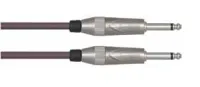 LGT-15 Кабель инструментальный, разъемы 1/4”(6,35мм), 4.5м, Leem