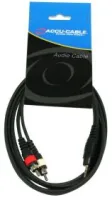 ADJ AC-J3S-2RM/1,5  шнур  мини джек  <--> 2RCA 1.5 метра