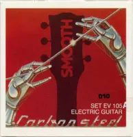 Electric guitar string set Dogal EV105F - Стальные верха и басы с плоской намоткой углеродистой сталью вокруг шестигранной основы. Комплект для гитар с большой мензурой .011-.052 дюймов.
